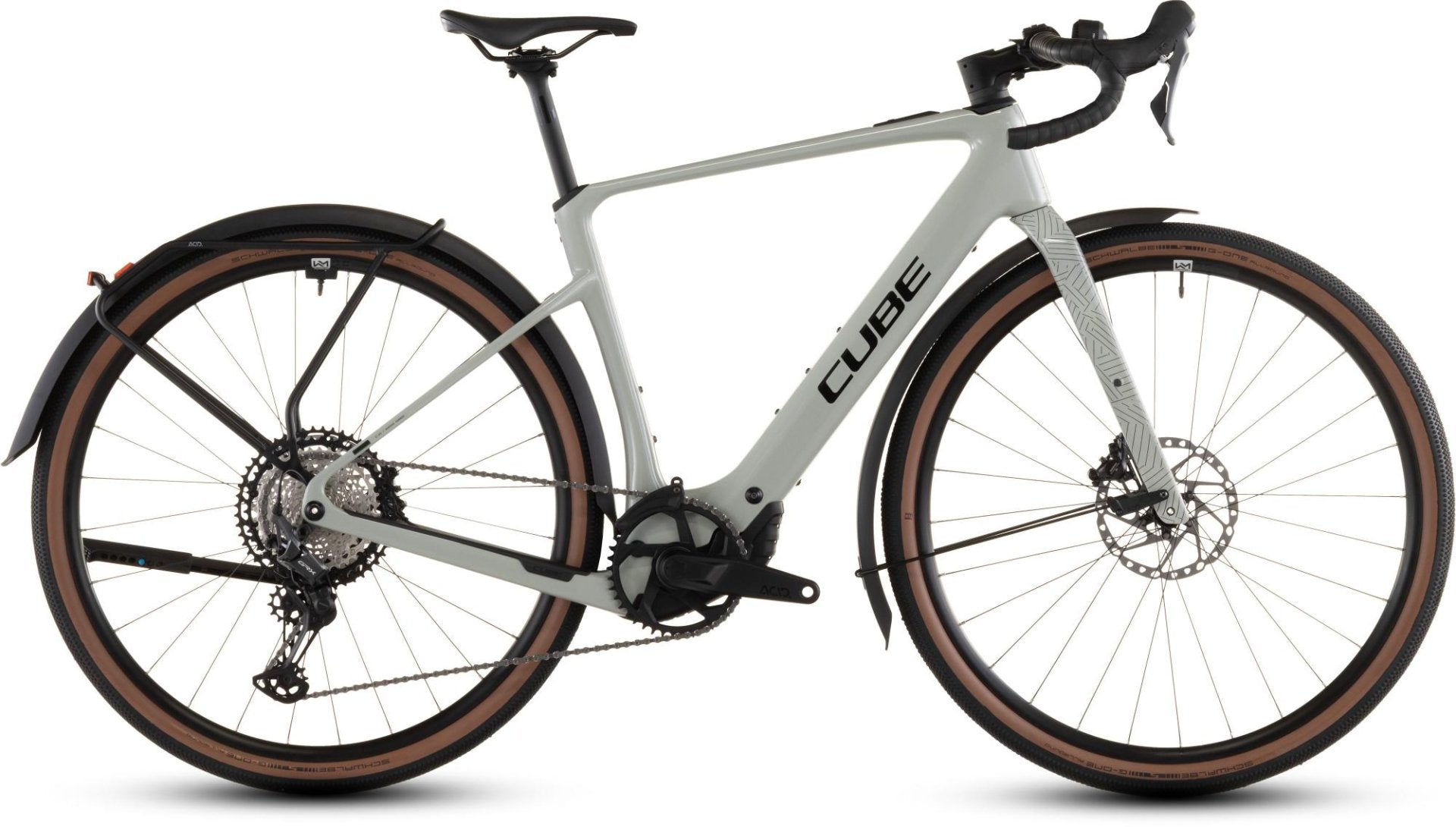 CUBE NUROAD HYBRID C:62 RACE 400X FE eGRAVEL BIKE 2026 REEDBEIGE' N 'BLACK