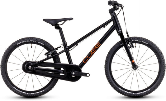 CUBE NUMOVE 180 KID'S MTB BIKE 2025 BLACK' N 'ORANGE
