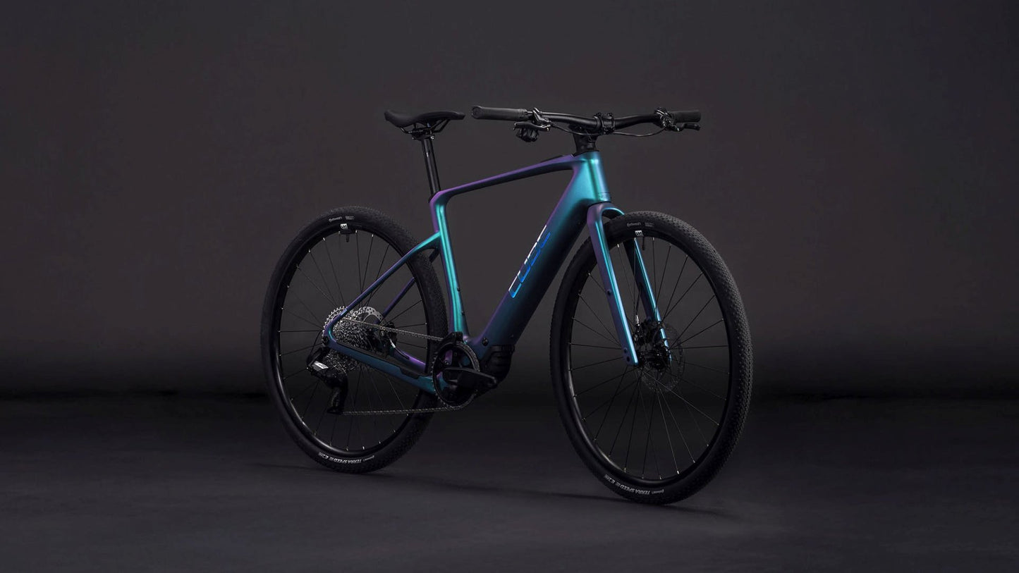 CUBE NULANE HYBRID C:62 SLX 400X eGRAVEL BIKE 2026 POLARLIGHT' N 'PRISM