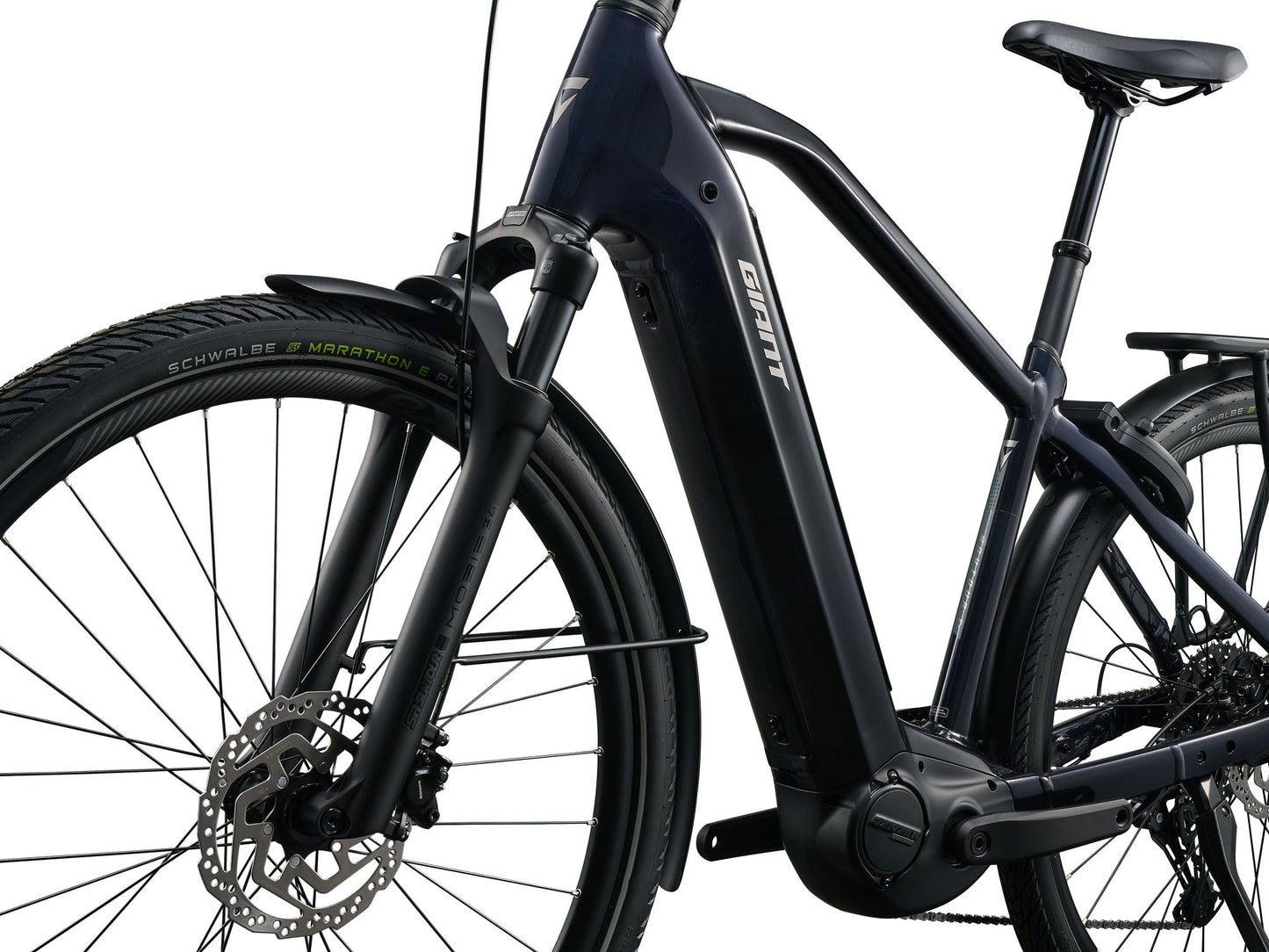 GIANT ANYTOUR E+ 4 DD 625Wh ELECTRIC HYBRID BIKE 2027 COLD NIGHT