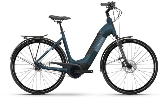 RALEIGH MOTUS TOUR HUB GEAR LTD LOW STEP HYBRID eBIKE 2025 BLUE