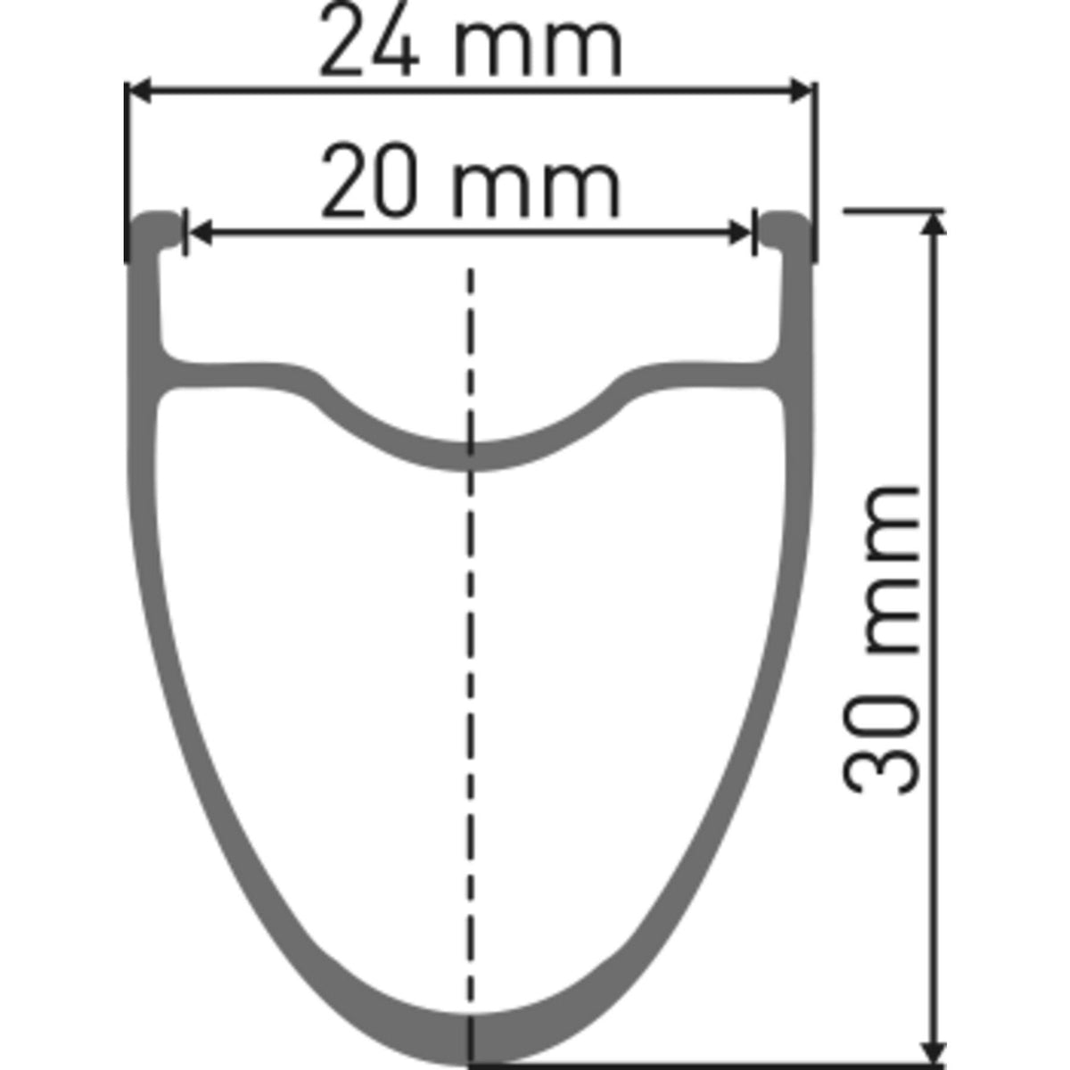 DT SWISS A 510 28" DISC RIM