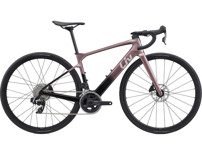 GIANT LIV AVAIL ADVANCED E+ ELITE 2 eROAD BIKE 2026 DREAMY IRON ROUGE/CARBON SMOKE