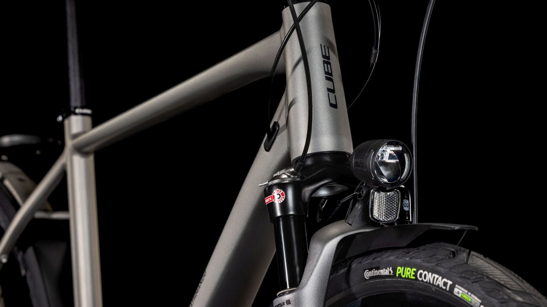 CUBE KATHMANDU EXC TREKKING BIKE 2025 GREY' N 'BLACK