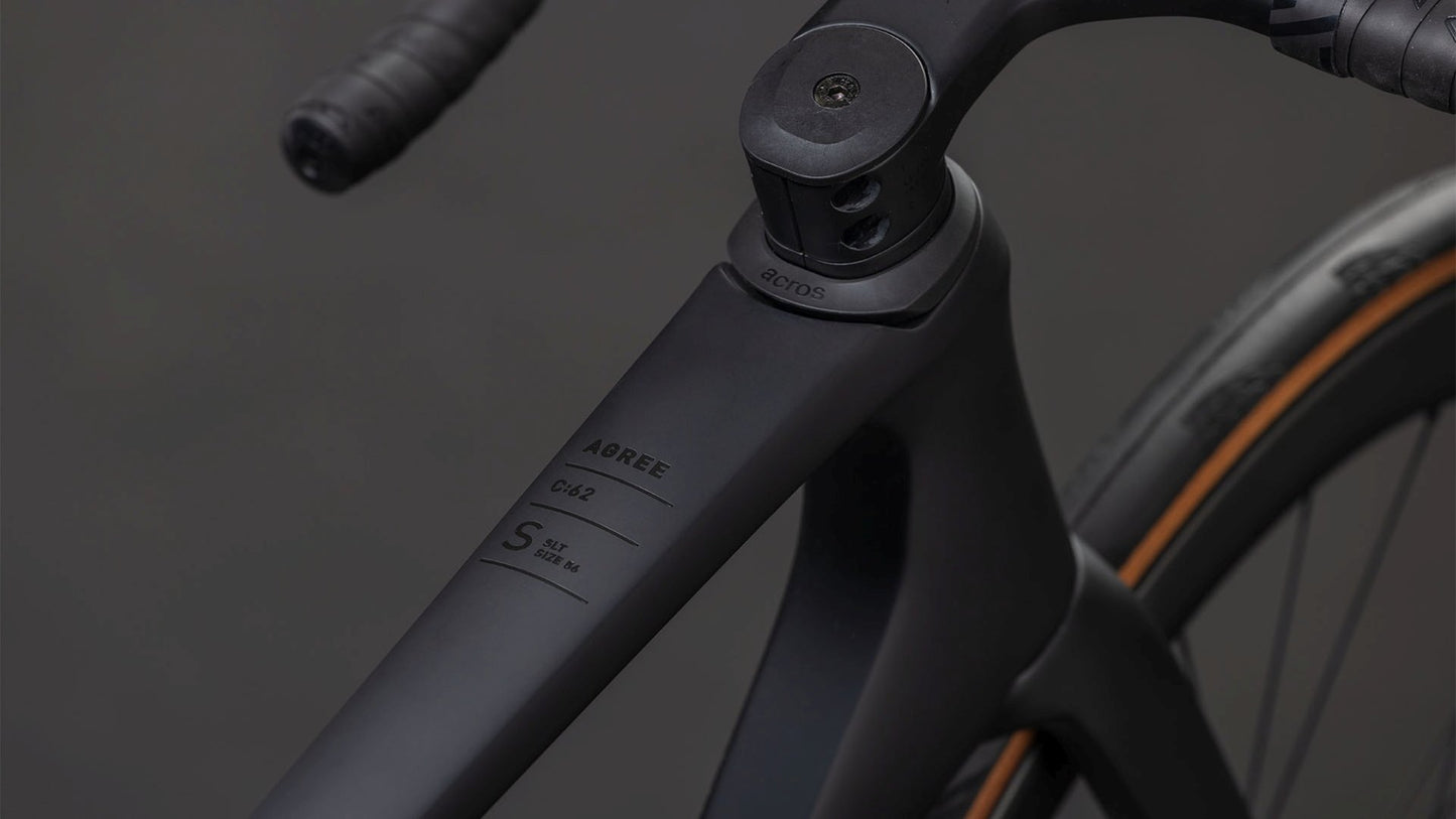 CUBE AGREE C:62 SLT ROAD BIKE 2026 BLACK' N 'BLACK