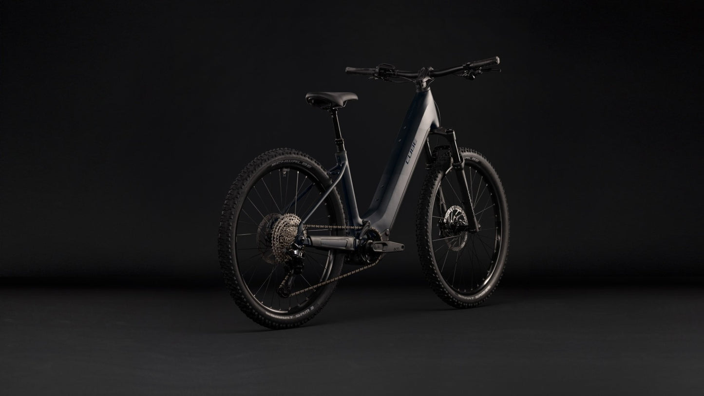 CUBE REACTION HYBRID PRO 800 HARDTAIL eMTB BIKE 2027 SILVERDUST 'N' PRISM (EASY ENTRY)