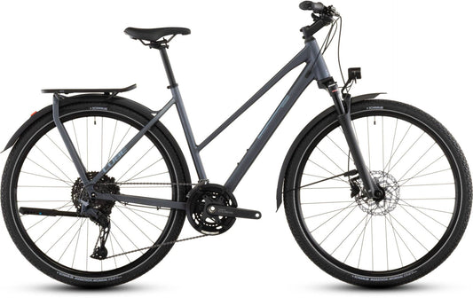 CUBE KATHMANDU EXC TRAPEZE TREKKING BIKE 2026 METALLICGREY´ N ´CHROME