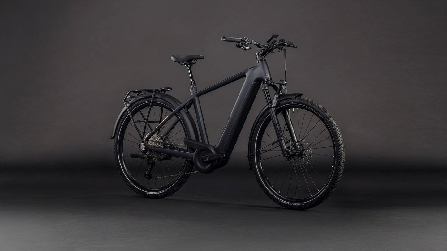 CUBE NURIDE HYBRID SLX 800 eTREKKING BIKE 2026 BLACK' N 'GOLD