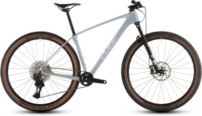 CUBE REACTION C:62 RACE HARDTAIL MTB BIKE 2026 FOGGREY' N 'WHITE