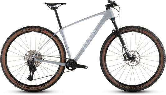 CUBE REACTION C:62 RACE HARDTAIL MTB BIKE 2026 FOGGREY' N 'WHITE