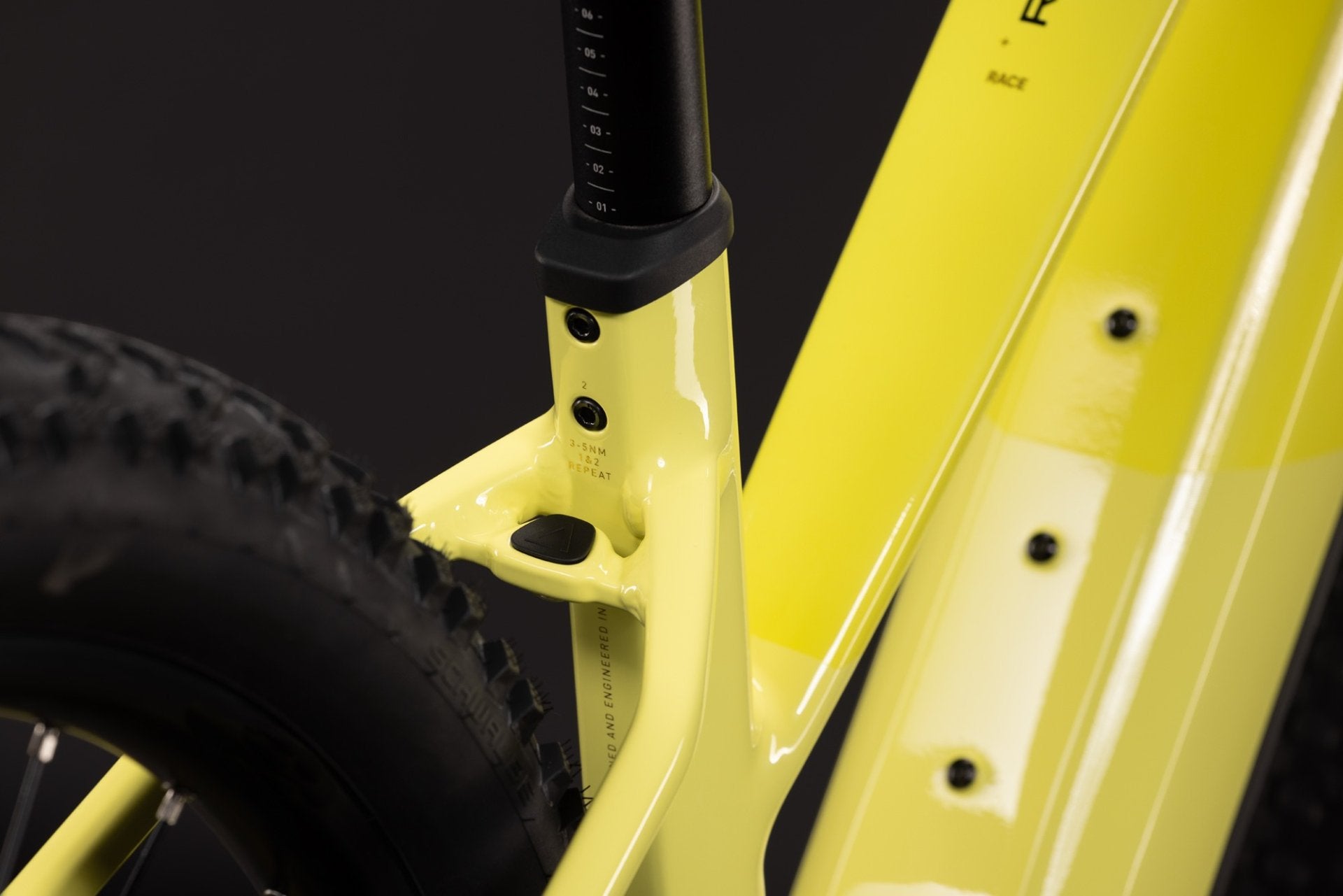CUBE REACTION HYBRID RACE 800 eMTB BIKE 2027 BANANASPLIT 'N' BLACK (TRAPEZE)