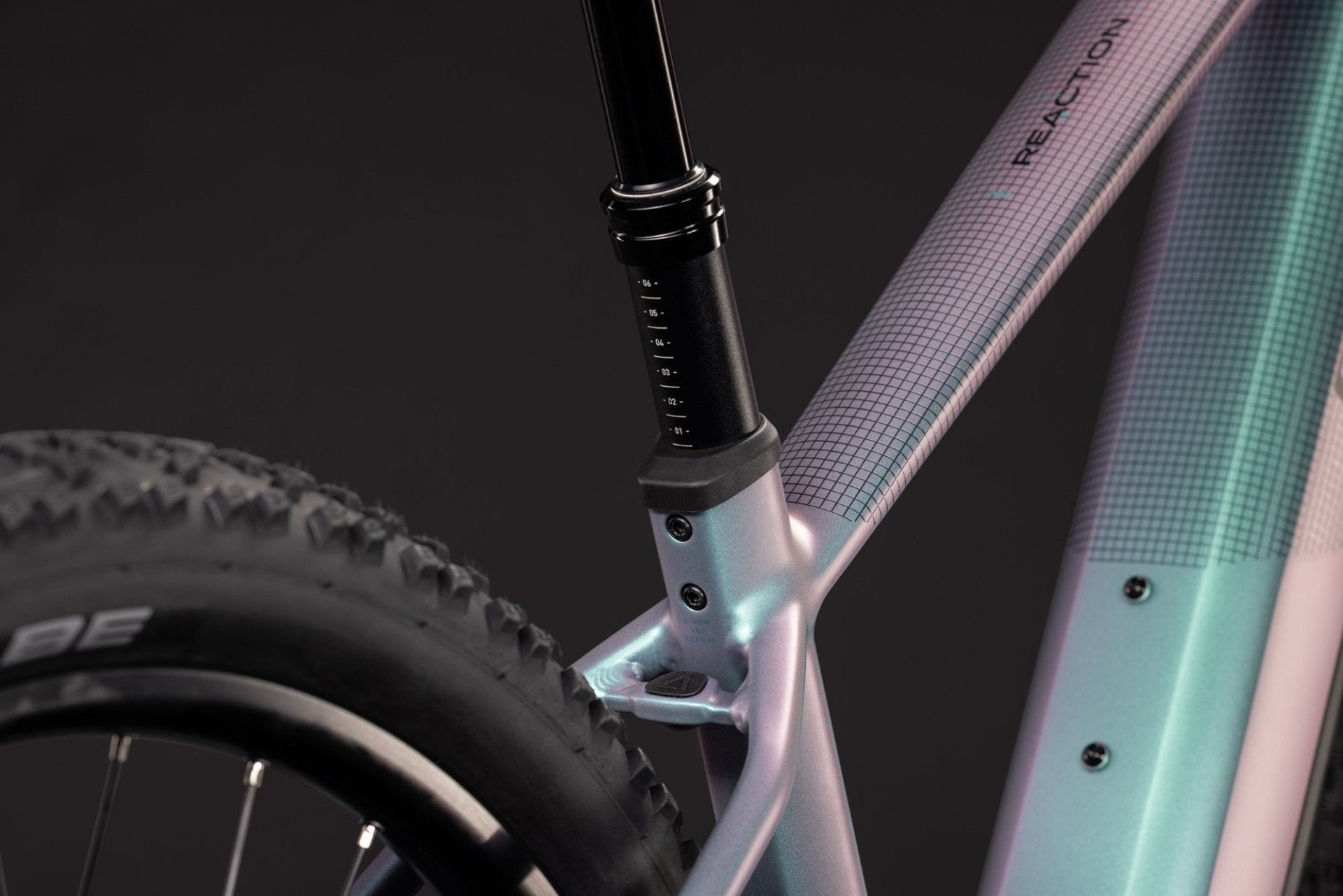 CUBE REACTION HYBRID PRO 800 HARDTAIL eMTB BIKE 2027 POLARLIGHT 'N' BLACK