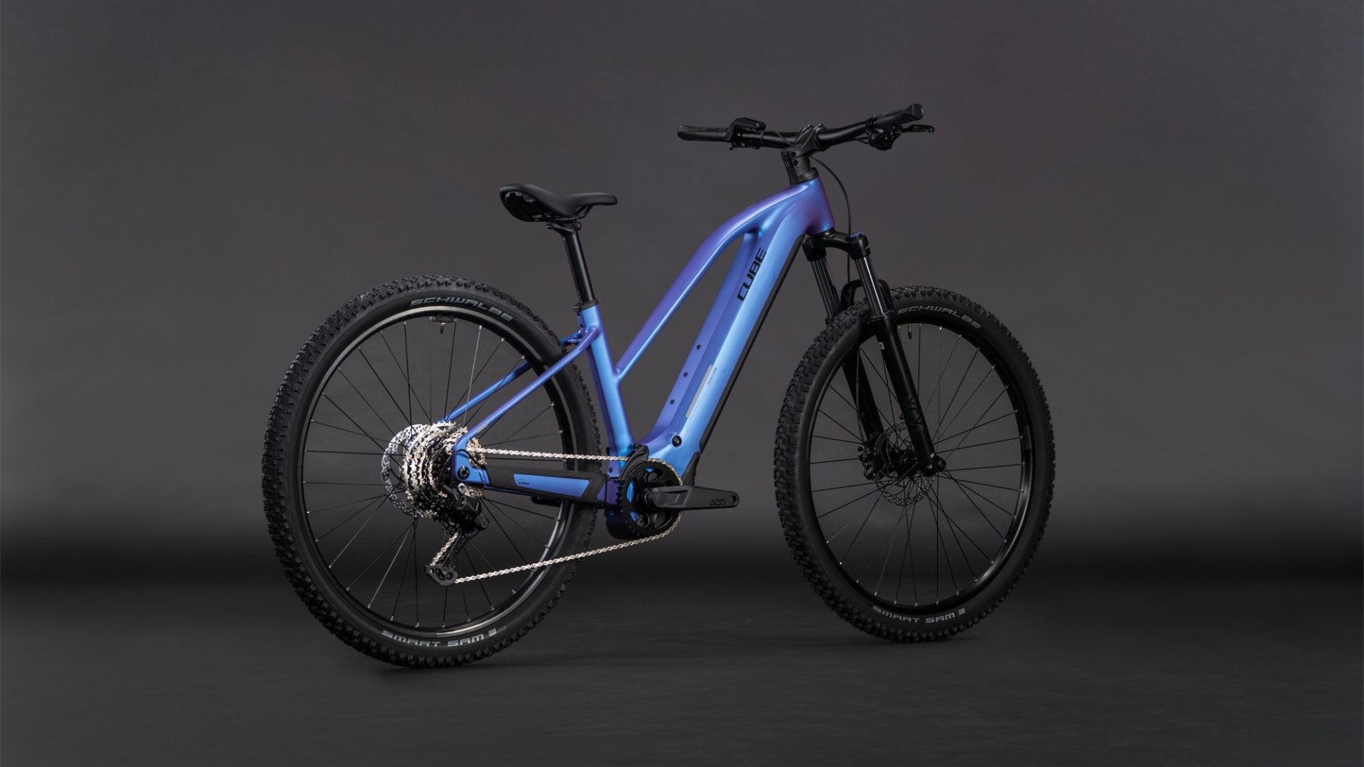 CUBE REACTION HYBRID ONE 600 TRAPEZE eMTB BIKE 2026 CANARY' N 'CORNFLOWER