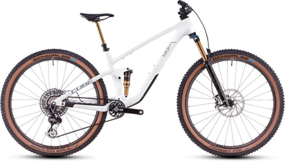 CUBE STEREO ONE22 C:62 SLT 29 FS MTB BIKE 2026 METALLICWHITE' N 'BLACK