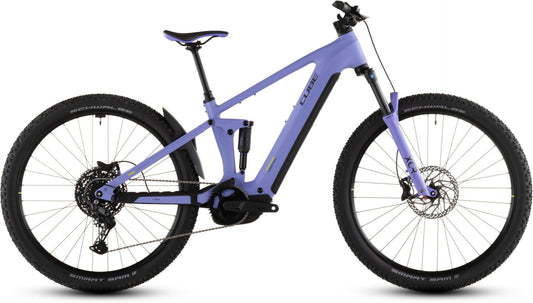 CUBE STEREO HYBRID ONE22 PRO 800 eMTB BIKE 2026 LUCIDLILAC' N 'LIME