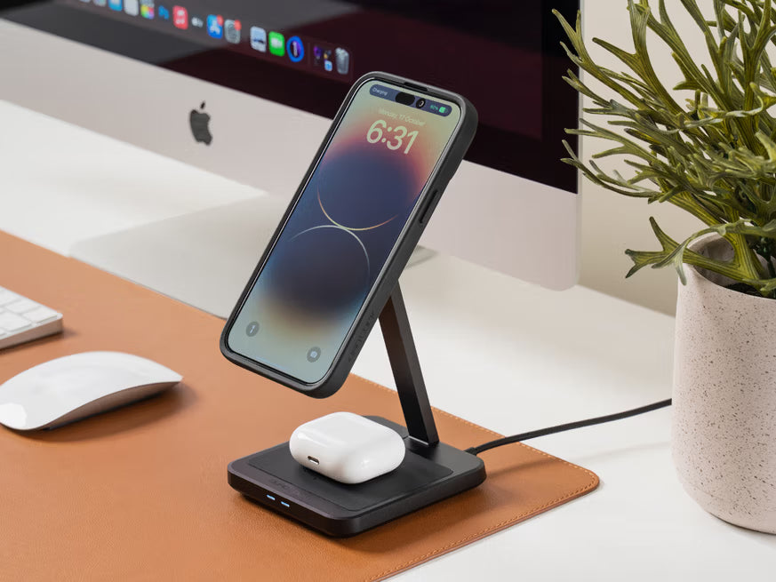 QUAD LOCK MAG DUAL DESKTOP WIRELESS CHARGER
