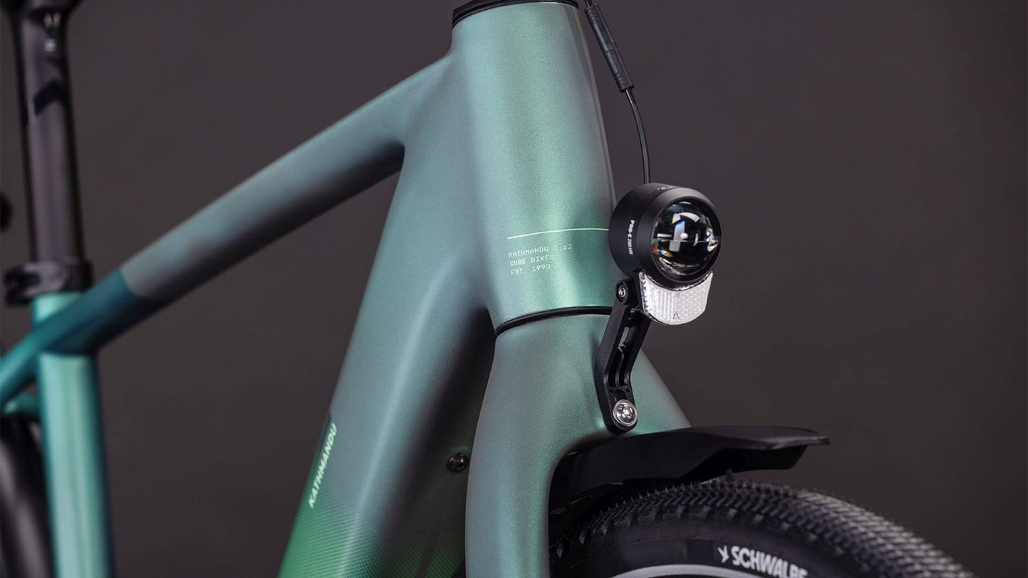 CUBE KATHMANDU HYBRID C:62 SLT 400X HARDTAIL eBIKE 2026 SEAFOAM´ N ´CHROME