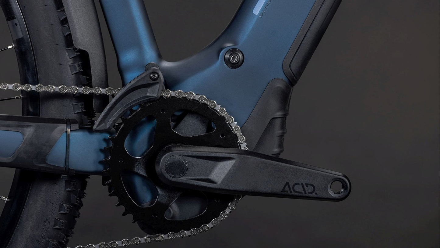 CUBE REACTION HYBRID PERFORMANCE FE 600 eMTB BIKE 2026 INDIGOBLUE' N 'BLACK