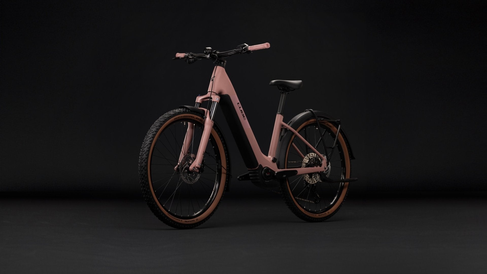 CUBE REACTION HYBRID PERFORMANCE 720 FE HARDTAIL eMTB BIKE 2027 RUBY 'N' BLACK (EASY ENTRY)