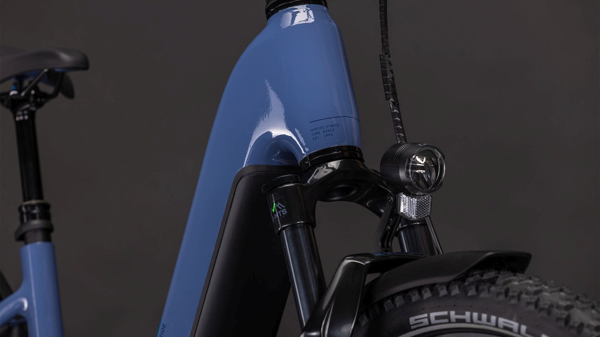 CUBE NURIDE HYBRID EXC 800 EASY ENTRY eTREKKING BIKE 2026 JEANSBLUE' N 'BLUE