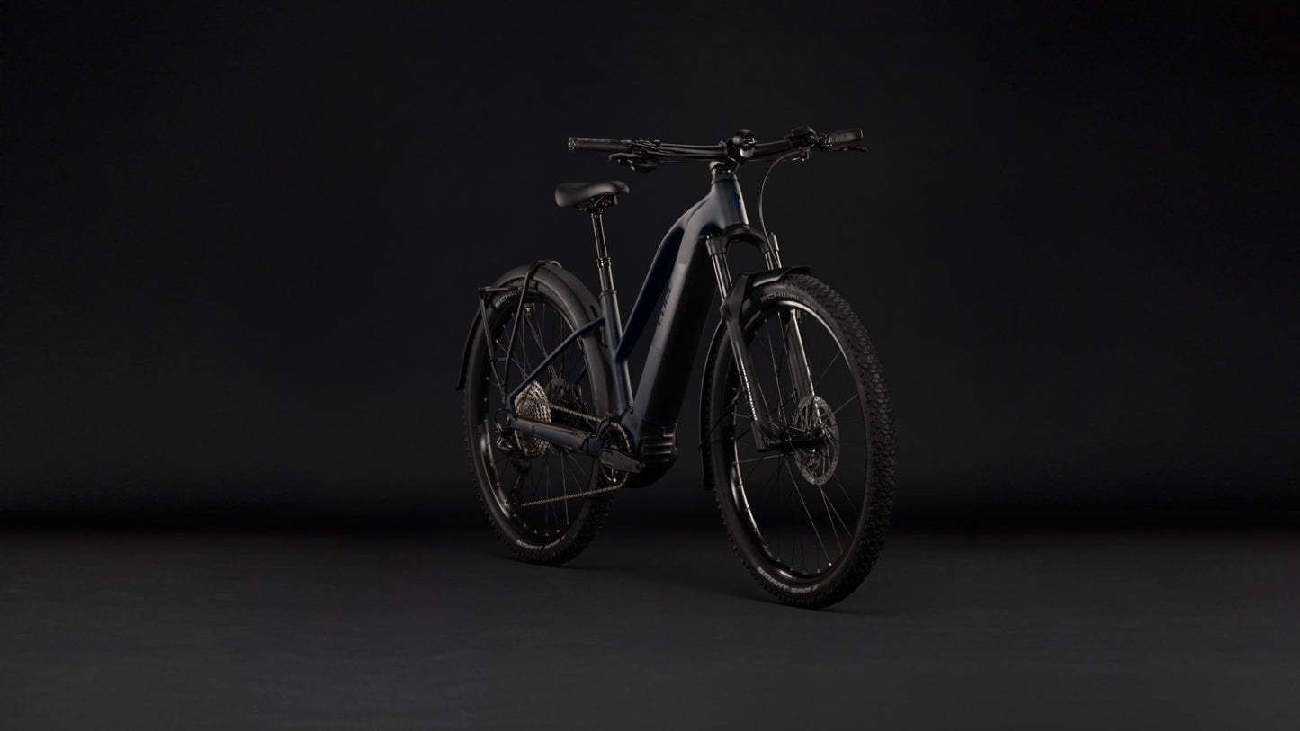 CUBE REACTION HYBRID PRO 800 FE HARDTAIL eMTB BIKE 2027 SILVERDUST 'N' PRISM (TRAPEZE)