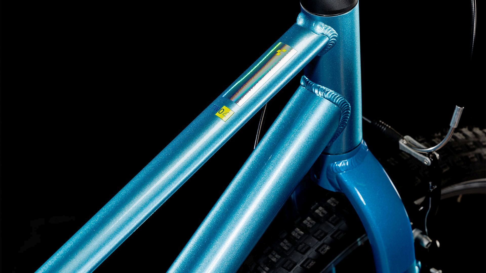 CUBE NUMOVE 240 KID'S MTB BIKE 2025 BLUE' N 'LIME