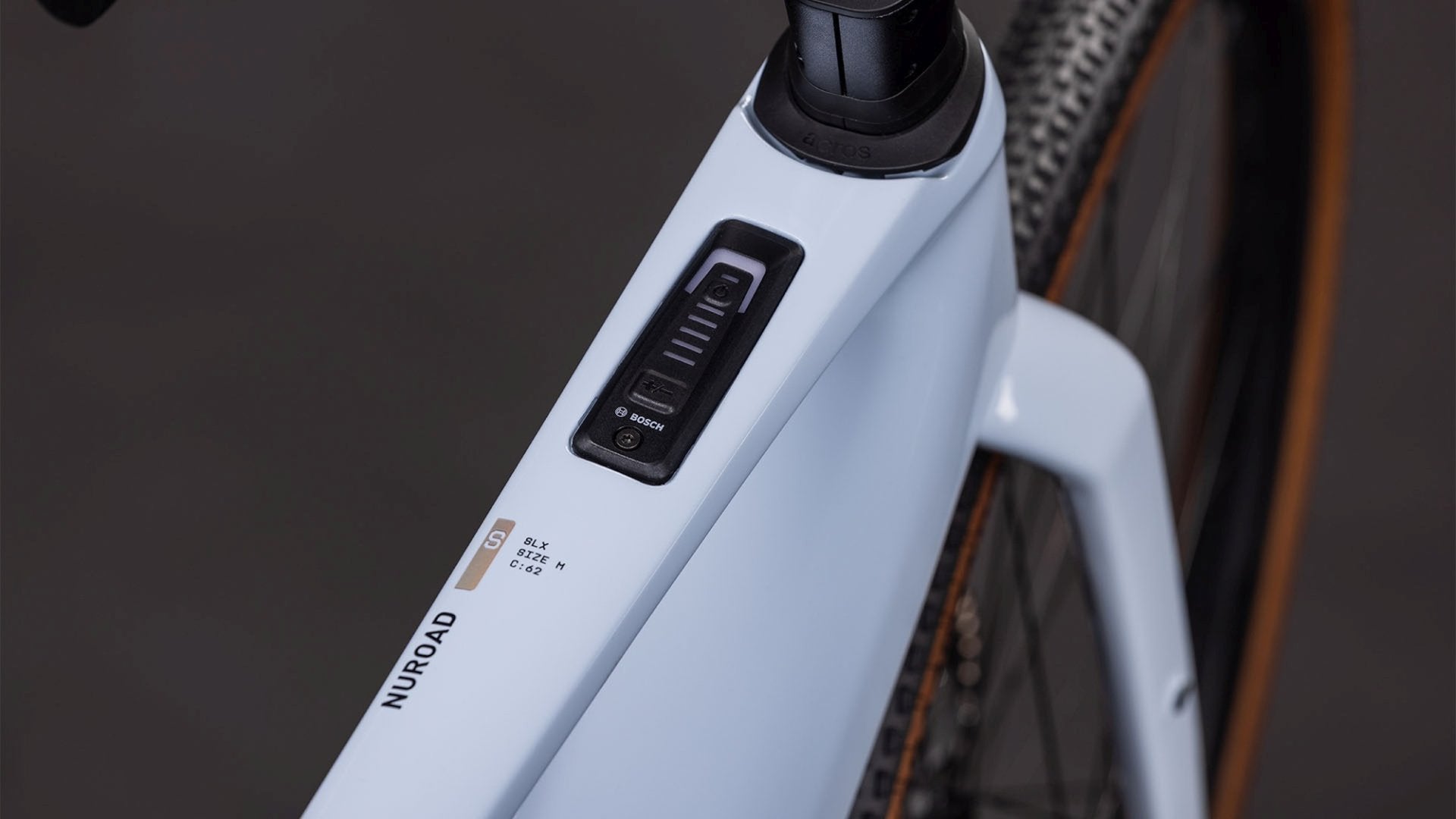 CUBE NUROAD HYBRID C:62 SLX 400X eGRAVEL BIKE 2026 ICEBLUE' N 'PRISM