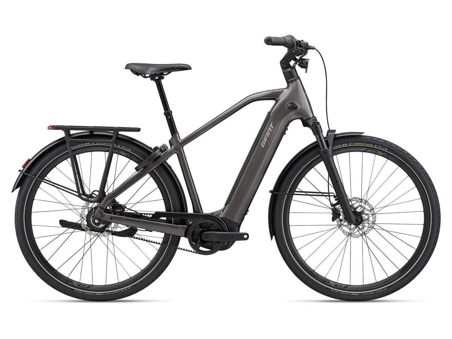 GIANT ANYTOUR E+ 3 DD 625Wh ELECTRIC HYBRID BIKE 2027 STEALTH CHROME