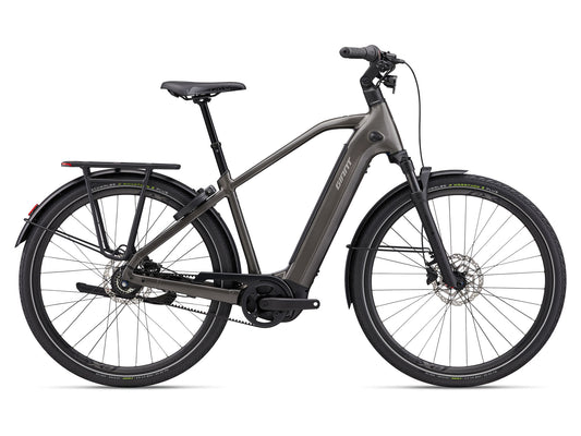 GIANT ANYTOUR E+ 3 DD 625Wh ELECTRIC HYBRID BIKE 2027 STEALTH CHROME