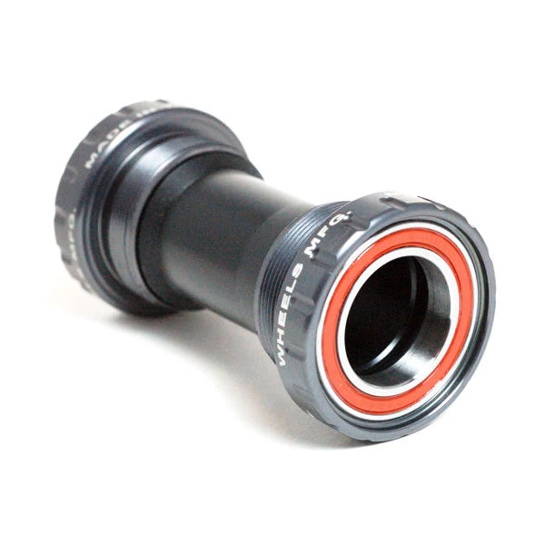 WHEELS MANUFACTURING THREADED ROAD ANGULAR CONTACT BB FOR 24/22mm CRANKS (SRAM)