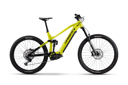 HAIBIKE ALLMTN 6 FULL SUSPENSION eMTB BIKE 2025 GLOSSY NEBULAR LIME/BLACK