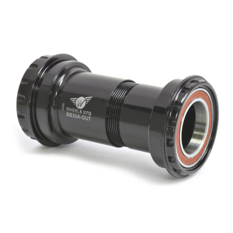 WHEELS MANUFACTURING BB30A OUTBOARD ANGULAR CONTACT BB FOR 24mm CRANKS (SHIMANO)