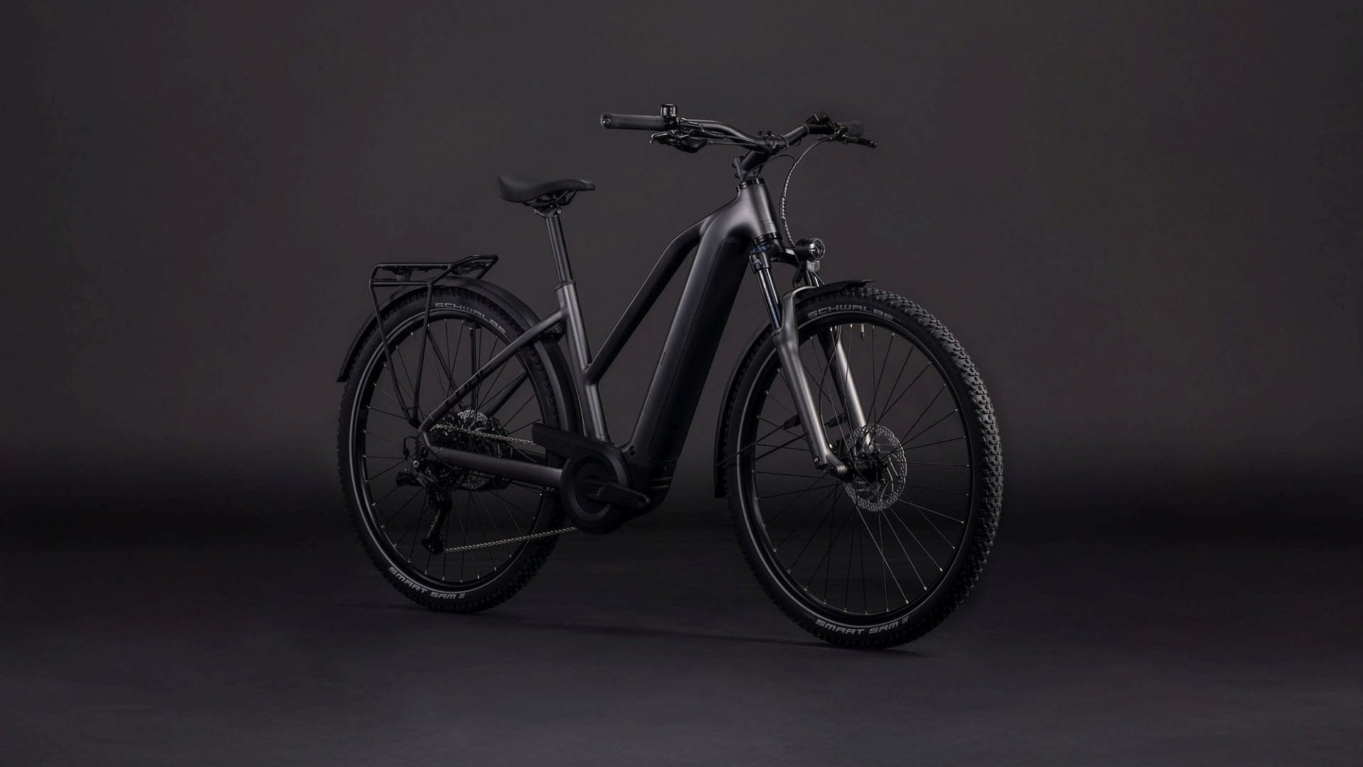 CUBE NURIDE HYBRID PERFORMANCE 600 TRAPEZE eTREKKING BIKE 2026 SLABGREY' N 'BLACK
