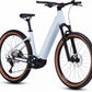 CUBE REACTION HYBRID PRO 750 EASY ENTRY eMTB BIKE 2023 FLASHWHITE ´N´ BLACK