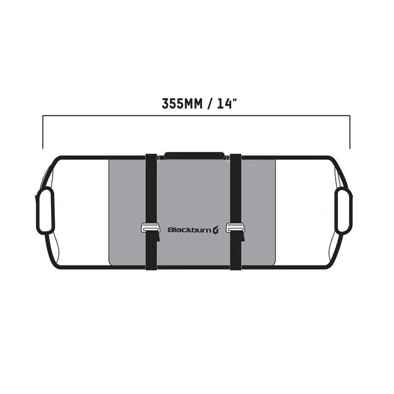 BLACKBURN OUTPOST HANDLEBAR ROLL WITH DRYBAG