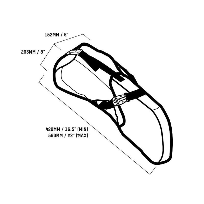 BLACKBURN OUTPOST SEAT PACK AND DRY BAG