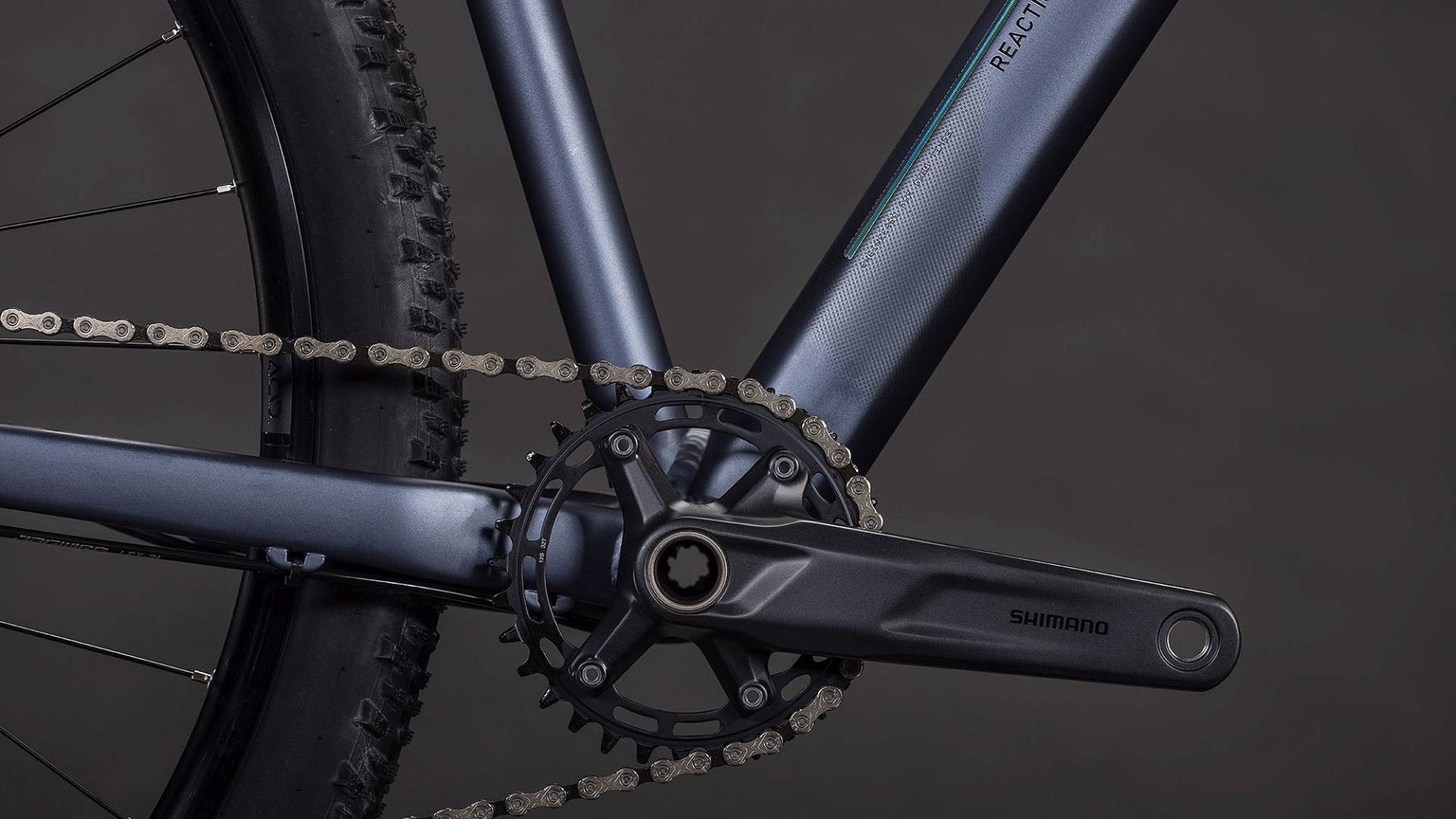 CUBE REACTION SLX HARDTAIL MTB BIKE 2026 METALICGREY' N 'BLACK