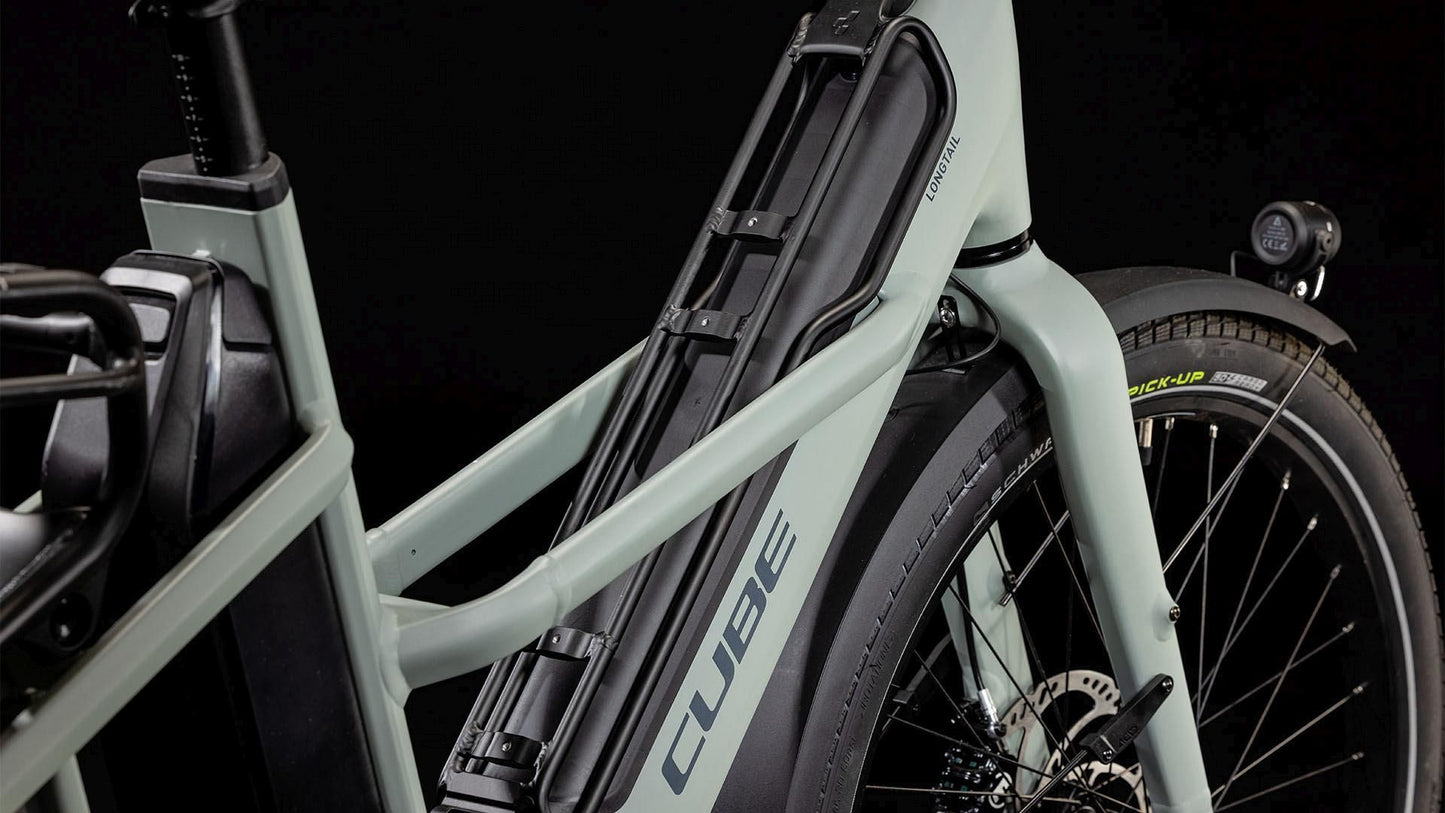 CUBE LONGTAIL SPORT HYBRID 725 URBAN eBIKE 2025 SWAMPGREY' N 'REFLEX