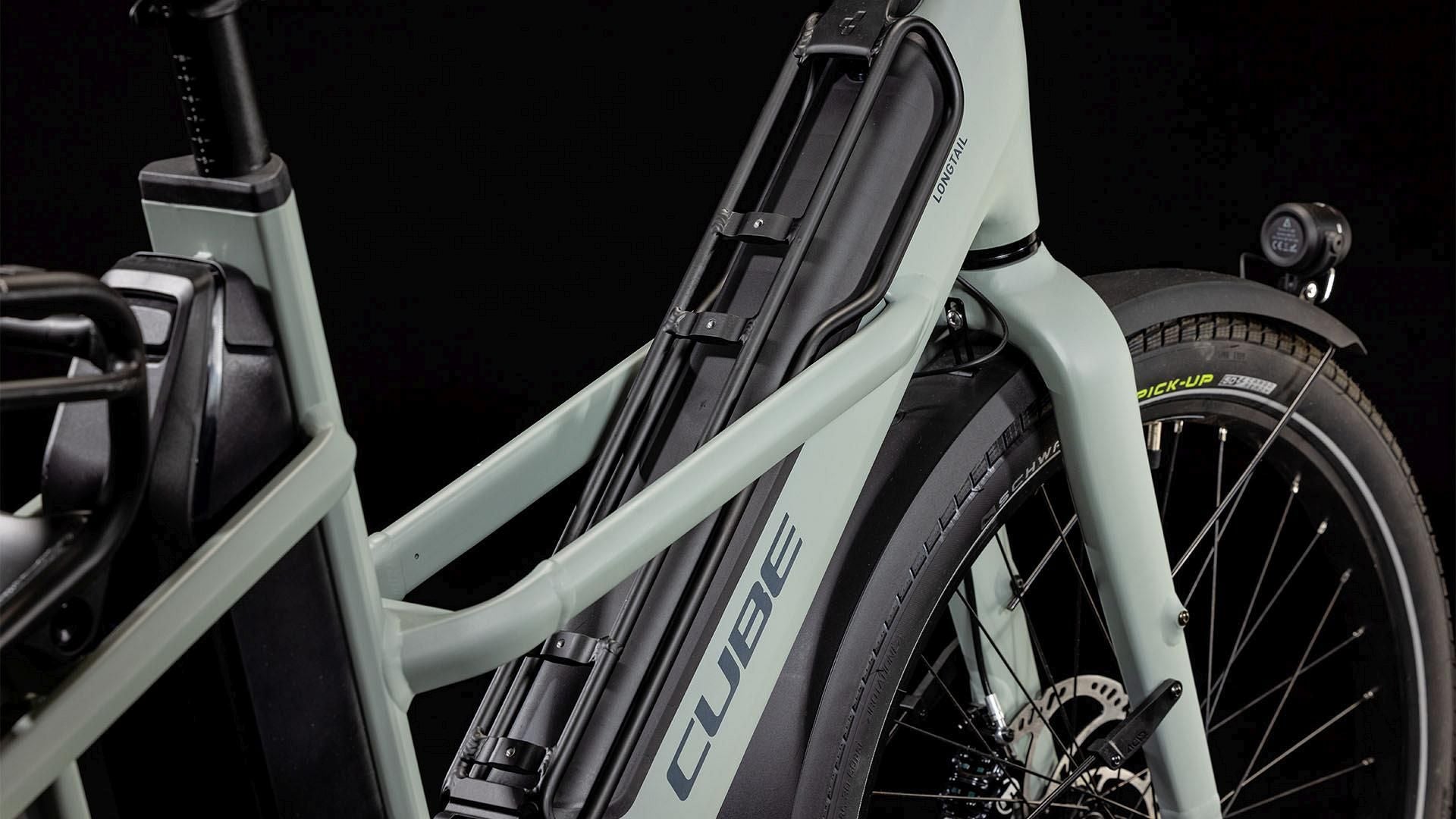 CUBE LONGTAIL SPORT HYBRID 725 URBAN eBIKE 2025 SWAMPGREY' N 'REFLEX