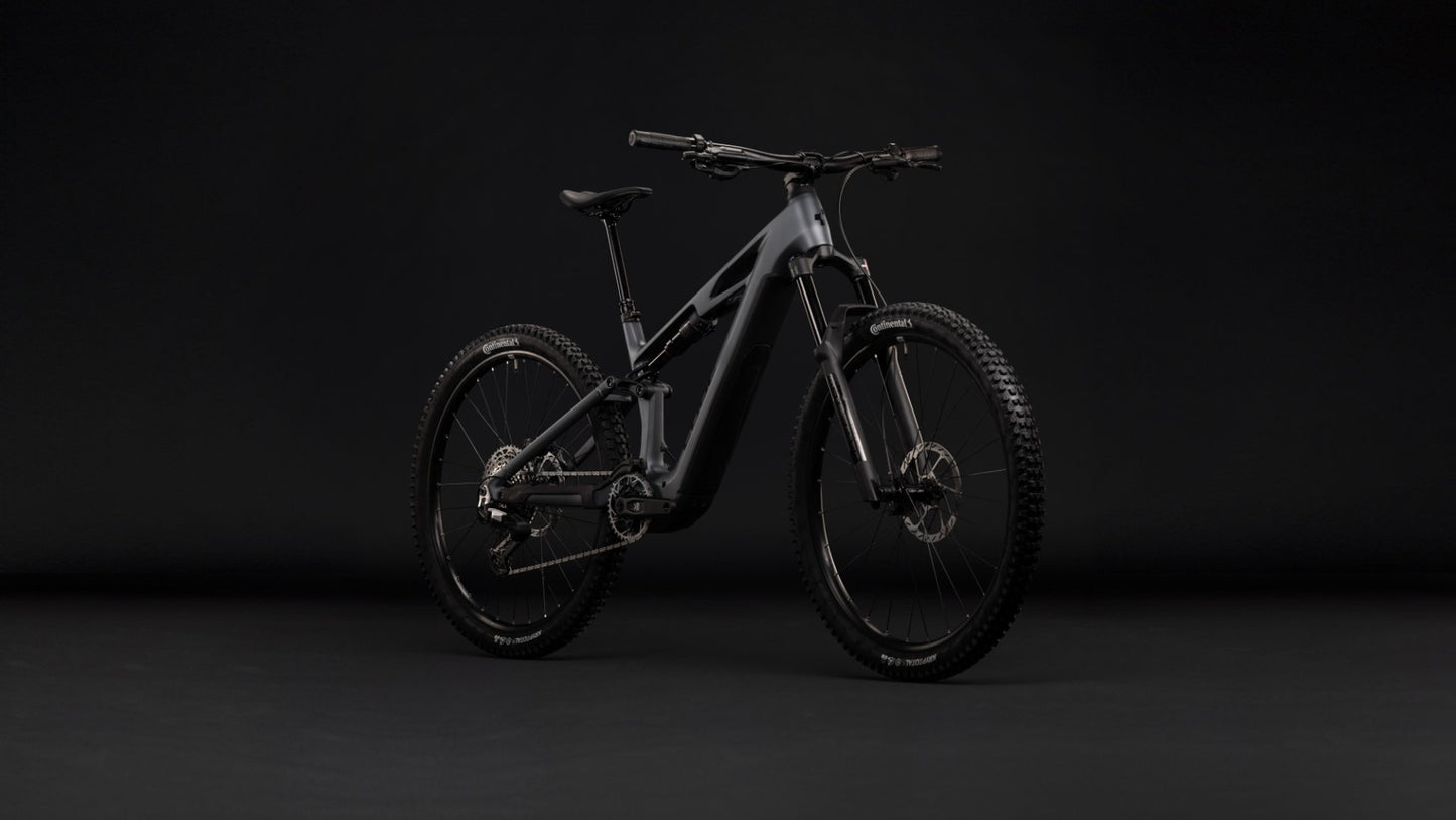 CUBE STEREO HYBRID ONE44 EXC 800 eMTB BIKE 2027 SLABGREY 'N' BLACK