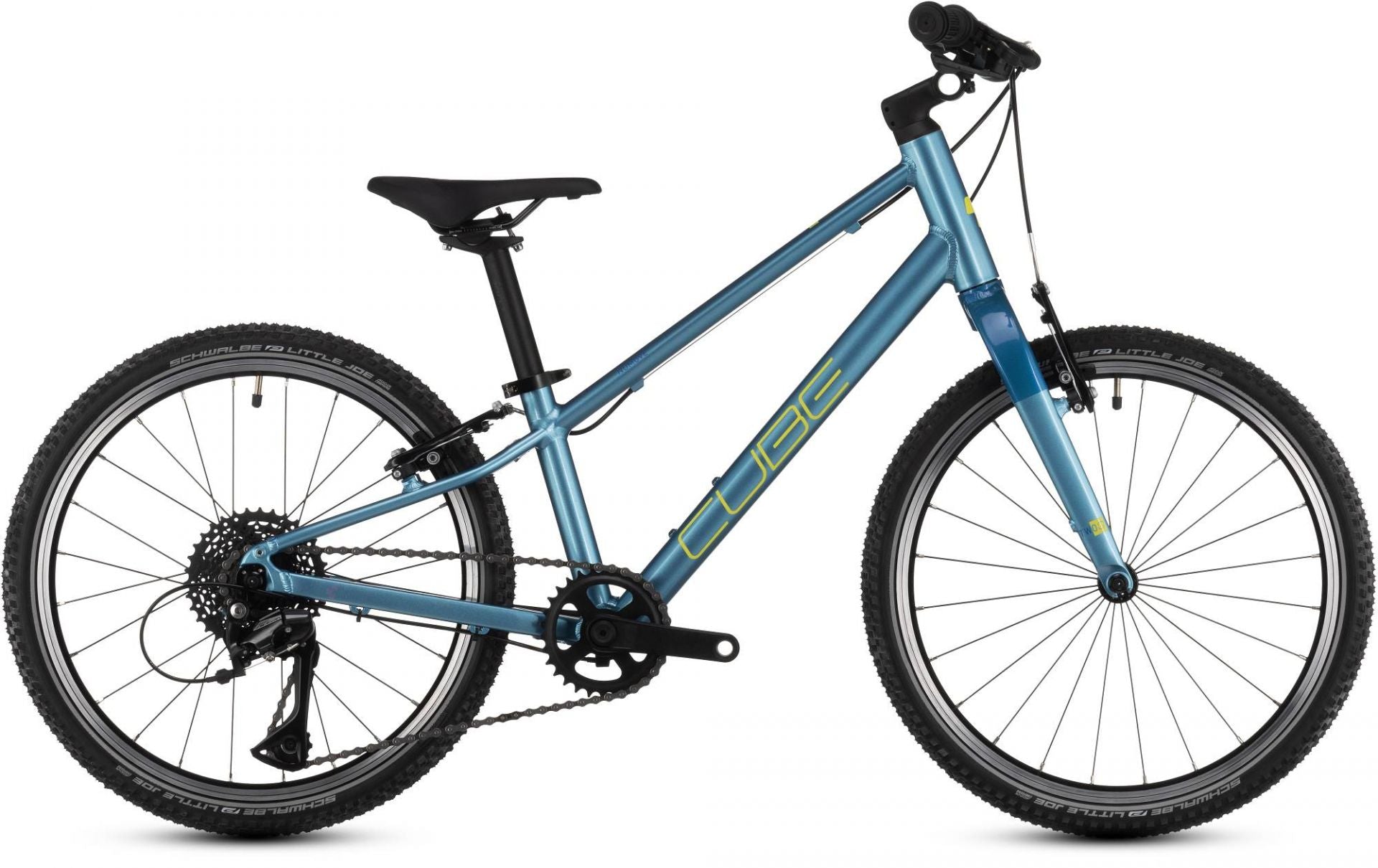 CUBE NUMOVE 200 KID'S MTB BIKE 2025 BLUE' N 'LIME