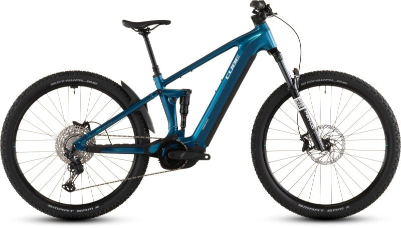 CUBE STEREO HYBRID ONE22 RACE 800 eMTB BIKE 2026 ELECTRICBLUE' N 'WHITE