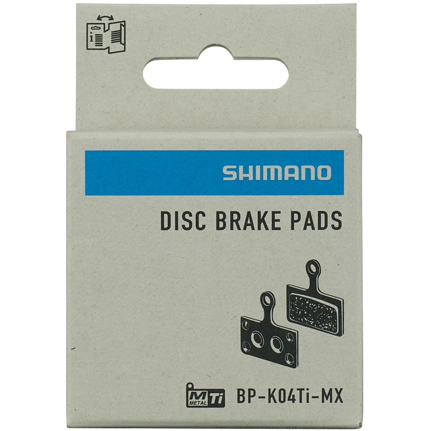 SHIMANO K04TI METAL DISC PADS