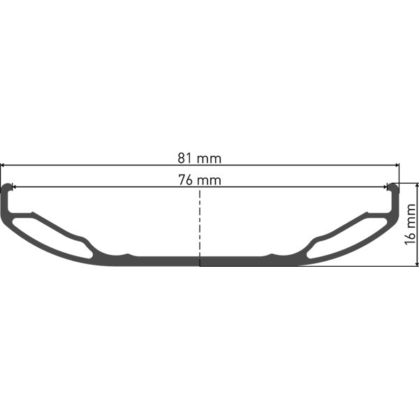 DT SWISS BR 710 26" FATBIKE RIM 32 HOLE