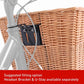 M PART SPITALFIELDS FRONT WICKER BASKET