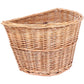 M PART D SHAPED BASKET WITH LEATHER STRAPS