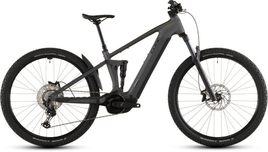 CUBE STEREO HYBRID ONE22 RACE 800 eMTB BIKE 2026 SLABGREY' N 'CHROME