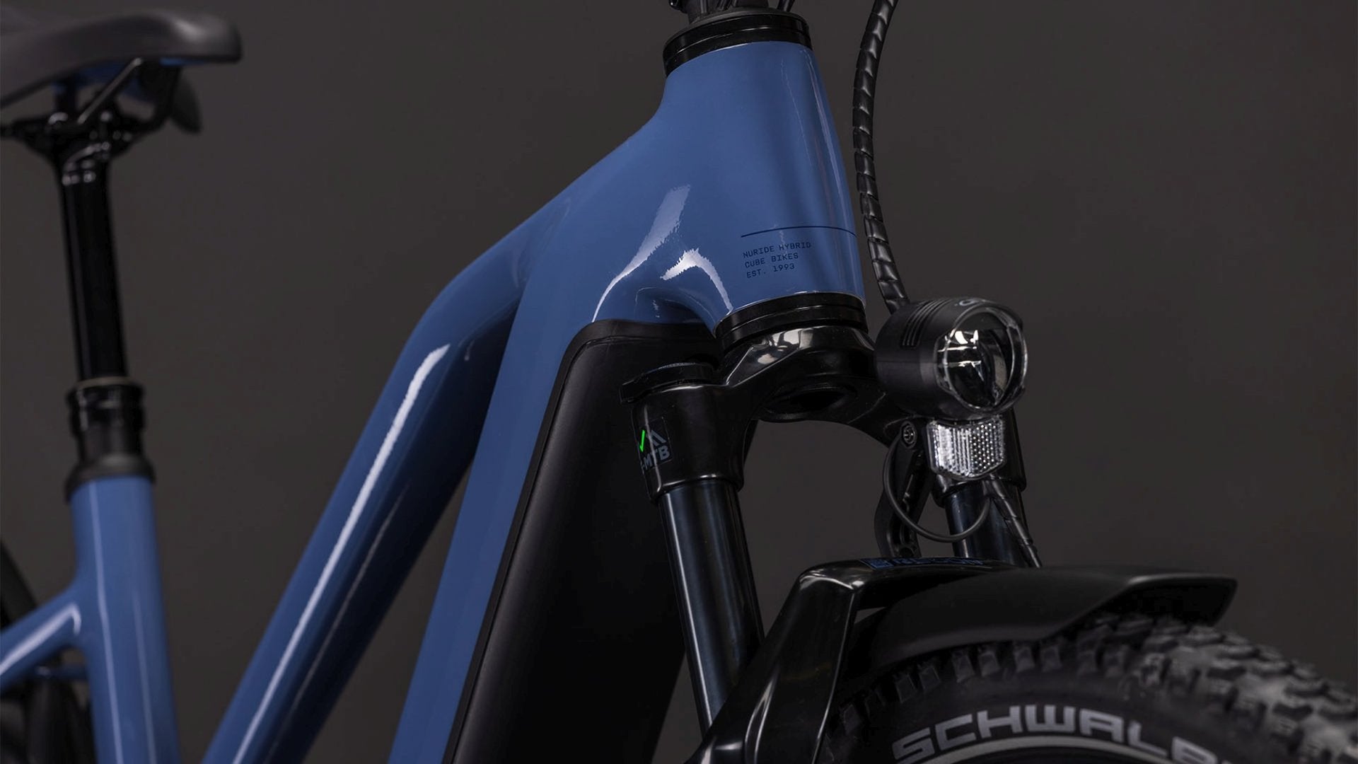 CUBE NURIDE HYBRID EXC 800 TRAPEZE eTREKKING BIKE 2026 JEANSBLUE' N 'BLUE