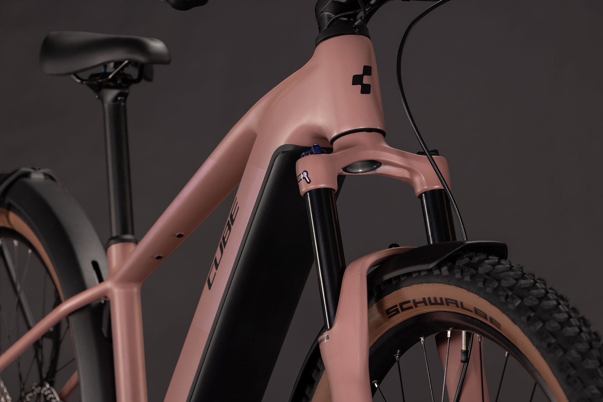 CUBE REACTION HYBRID PERFORMANCE 720 FE HARDTAIL eMTB BIKE 2027 RUBY 'N' BLACK