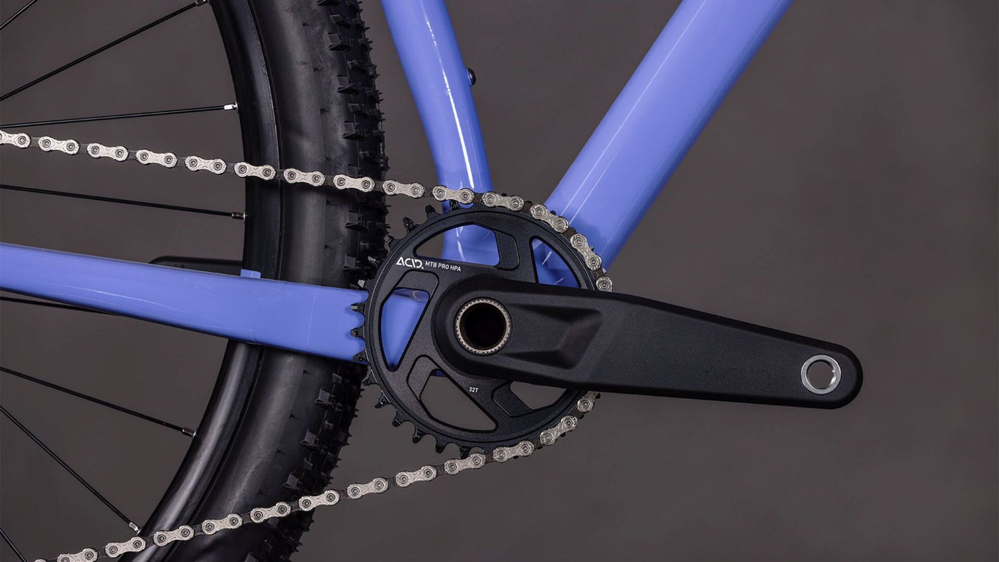 CUBE REACTION C:62 ONE HARDTAIL MTB BIKE 2026 LUCIDLILAC' N 'BLACK
